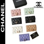 【シャネル】大人気AP214クラシックフラップ財布 高級ラムスキン使用☆ 7色展開☆
