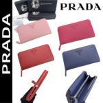 【プラダ】スマートな収納と高級感を両立 定番ロングウォレット