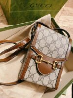 【グッチ】 ホースビット 1955 ミニ ショルダー バッグ - 画像 (8)