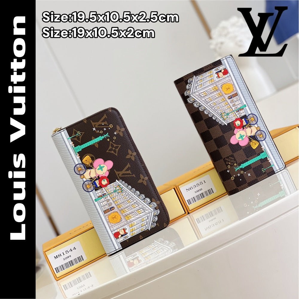 291_3989dade-feac-4da1-a4fd-6304d9294e75.jpg 【ルイヴィトン】限定★ジッピーウォレット★ポルトフォイユサラ長財布 - 画像 (1)