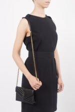 【サンローラン】クラシック☆エンベロープチェーンウォレット-4色 - 画像 (2)