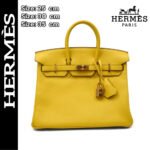 【エルメス】最も人気のあるハンドバッグ バーキン 25-30-35 (送料無料)