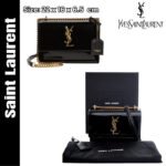 [サンローラン] サンセット ミディアム パテントレザーバッグ