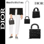 【ディオール】入手困難★マットブラックが超かっこいい★ミニバッグ