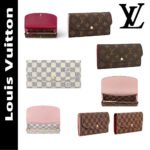【ルイヴィトン】大人気☆  ポルトフォイユ・エミリー 財布 ギフト8色