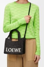 【ロエベ】大人気★春と夏定番人気  ラフィア フォント トート - 画像 (6)