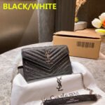 【サンローラン】クラシック☆エンベロープチェーンウォレット-4色 - 画像 (3)