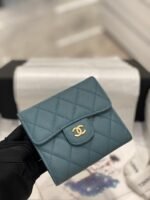 【シャネル】大人気コンパクト ♪マトラッセ♪三つ折り財布 キャビアスキン5色 - 画像 (10)