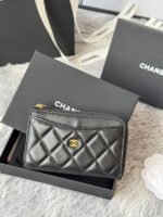 【シャネル】ミニマルな美しさ★ コイン＆カードケース ブラック AP3179 - 画像 (15)