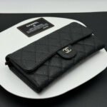 【シャネル】長財布 キャビアスキン ロングウォレット ！ブラック - 画像 (6)