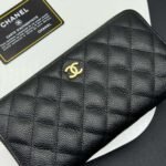 【シャネル】クラシックロングジップウォレット★キャビアXゴールド金具 - 画像 (8)