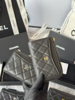 【シャネル】ミニマルな美しさ★ コイン＆カードケース ブラック AP3179 - 画像 (7)