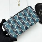 【セリーヌ】新作★ラージ ジップウォレット / グレインドカーフスキン3色 - 画像 (10)