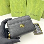 【グッチ】 ミニマリストに最適！シンプルで上品な短財布 - 画像 (2)