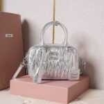 【ミュウミュウ】アルカディ マテラッセ レザー バッグ スモール 8色 - 画像 (13)