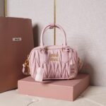 【ミュウミュウ】アルカディ マテラッセ レザー バッグ スモール 8色 - 画像 (7)