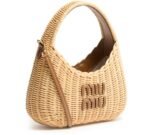 【ミュウミュウ】夏に最適☆ ミュウミュウ かごバッグ ワンダー ウィッカー - 画像 (6)