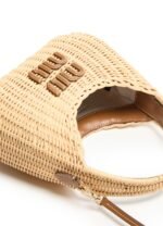 【ミュウミュウ】夏に最適☆ ミュウミュウ かごバッグ ワンダー ウィッカー - 画像 (7)