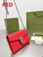 【グッチ】春夏★ディオニュソス·GGスプリーム チェーンウォレット-選べる5色 - 画像 (5)