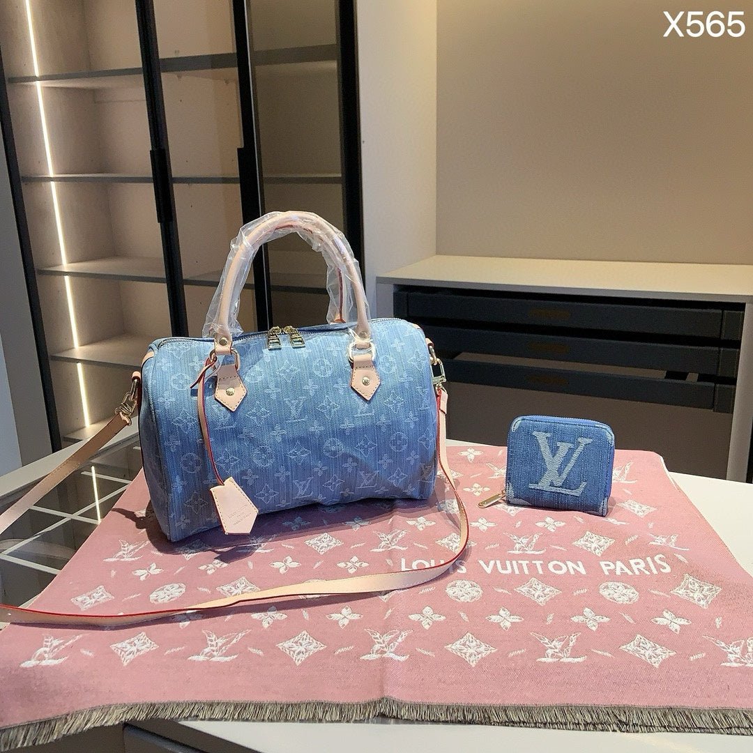 VV-3in1-ZTWJ-BLUE_1-1.jpg 【ルイヴィトン】3点セット☆クラシックコンビネーション|完璧なコーディネートであなたをトレンドセッターに!今すぐチェック! - 画像 (1)
