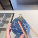 【ルイ・ヴィトン】☆キャリーオール トートバッグ｜デニム素材の4点セット♪ベルトとチェーン付きで超おしゃれ！ - 画像 (5)