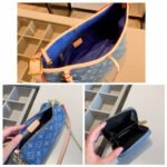 【ルイ・ヴィトン】☆キャリーオール トートバッグ｜デニム素材の4点セット♪ベルトとチェーン付きで超おしゃれ！ - 画像 (6)