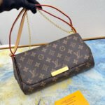 【ルイヴィトン】Favoriteミディアムバッグ 2WAY仕様 洗練された定番デザイン - 画像 (2)