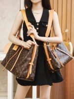【ルイヴィトン】★大人気★Carryall PM｜キュートなリボン付き＆親子バッグデザイン♪少女心をくすぐるセット！ - 画像 (9)