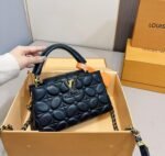 【ルイヴィトン】☆CAPUCINES｜高級感溢れる刺繍デザイン、エレガントに決まる♪今すぐゲット！ - 画像 (4)