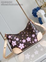 【ルイヴィトン】この時期おすすめ☆可愛い桜LV × TM ブーローニュ NM ハンドバッグM13265 - 画像 (4)