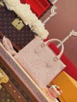 【ルイヴィトン】エレガントで可愛いデザイン★ レア オンザゴー PM - 画像 (3)