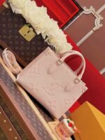 【ルイヴィトン】エレガントで可愛いデザイン★ レア オンザゴー PM - 画像 (5)