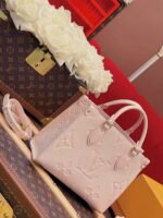 【ルイヴィトン】エレガントで可愛いデザイン★ レア オンザゴー PM - 画像 (8)