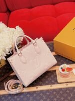 【ルイヴィトン】エレガントで可愛いデザイン★ レア オンザゴー PM - 画像 (2)