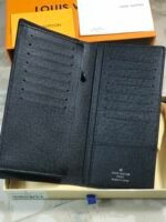 【ルイヴィトン】黒のチェス盤  長財布ブラッザ N62665 - 画像 (4)