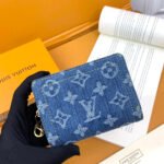 【ルイ・ヴィトン】限定★大人気デニム素材の二つ折り財 - 画像 (2)