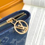 【ルイ・ヴィトン】限定★大人気デニム素材の二つ折り財 - 画像 (3)