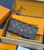 【ルイヴィトン】大人気☆  ポルトフォイユ・エミリー 財布 ギフト8色 - 画像 (2)