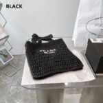 【プラダ】サマー素材/三角ロゴ かごバッグ A4収納可-選べる5色 - 画像 (5)