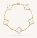 【ヴァン クリーフアンドアーペル】★ヴィンテージ アルハンブラ ブレスレット♪(送料無料税込) - 画像 (9)